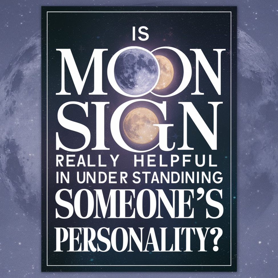 Is Moon Sign Really Helpful in Understanding Someone's Personality?